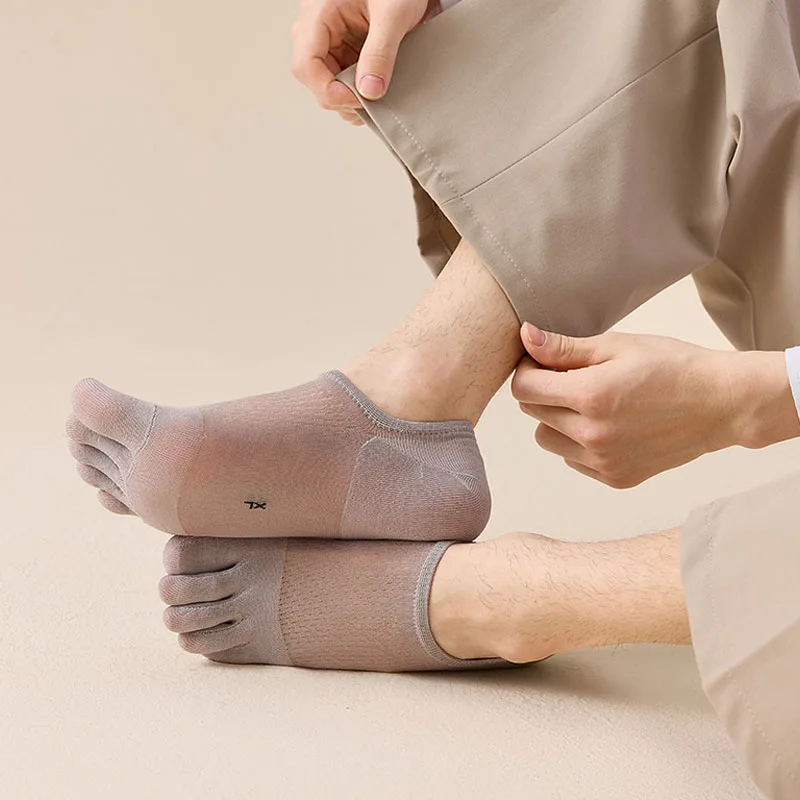 5 Pairs Man Summer Thin Toe So - Ankle Sock Low Cut review and price