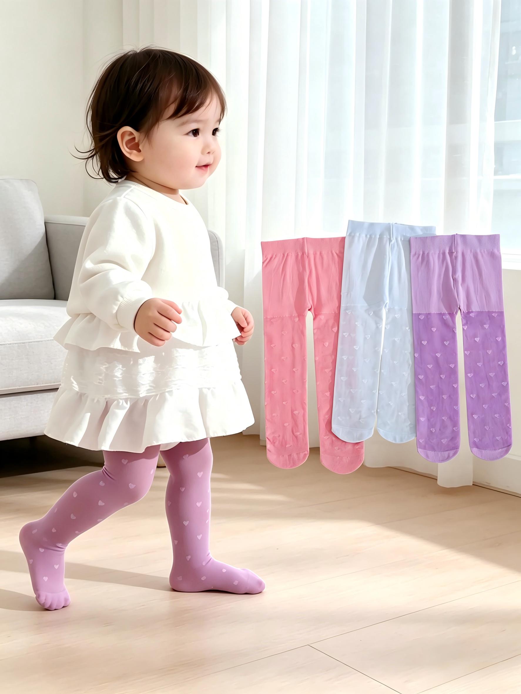 3 Pairs Toddler Girls Thin She - Tights Pantyhose Sheer review and price