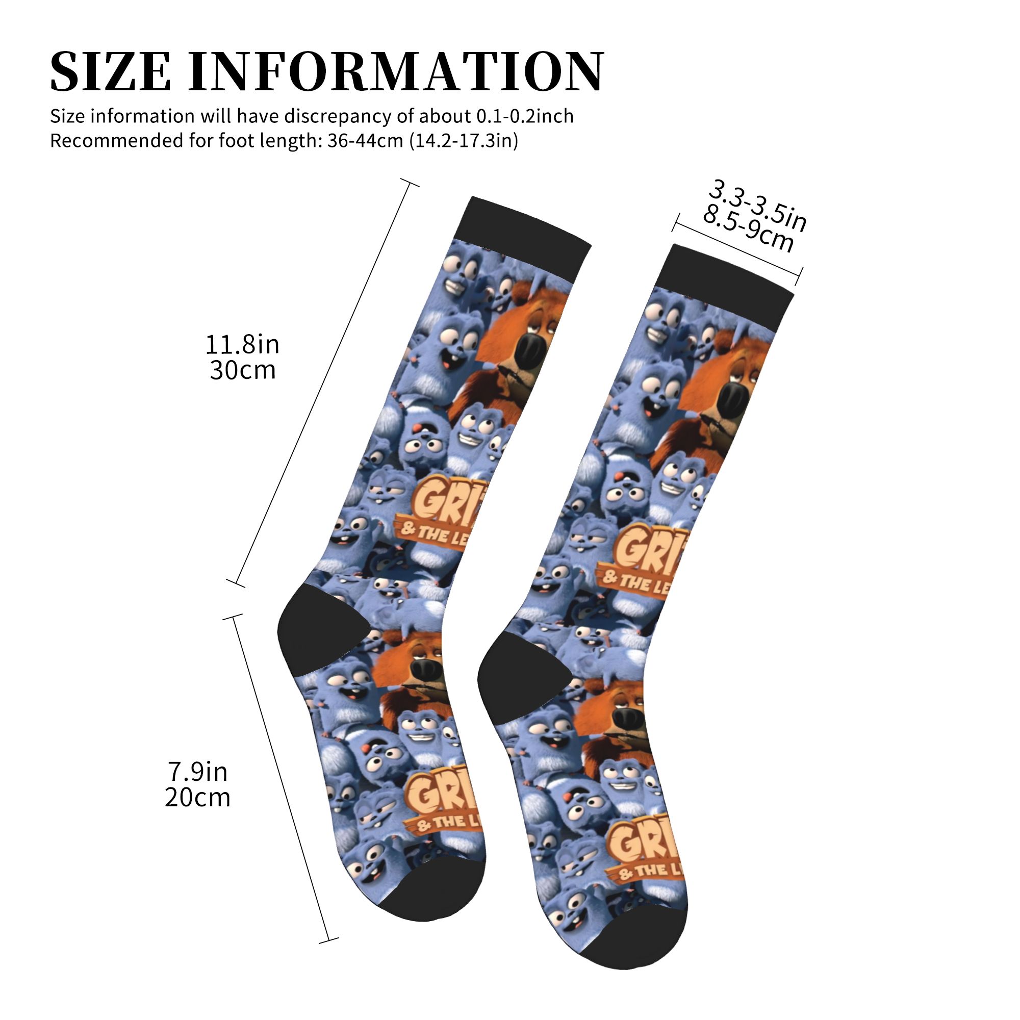 Grizzy And The Lemmings Cartoo - No Show Sock Women review and price