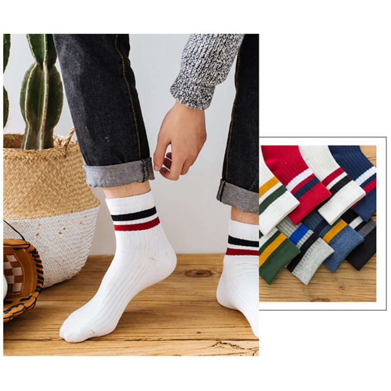3 Pairs/Pack Cotton Mens Socks - Cotton Crew Sock Pack review and price