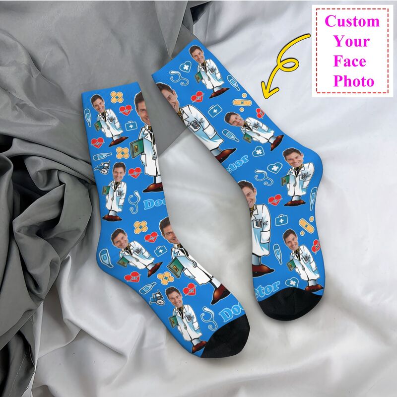 Doctor Custom Men Women Crew S - Dress Sock Men review and price