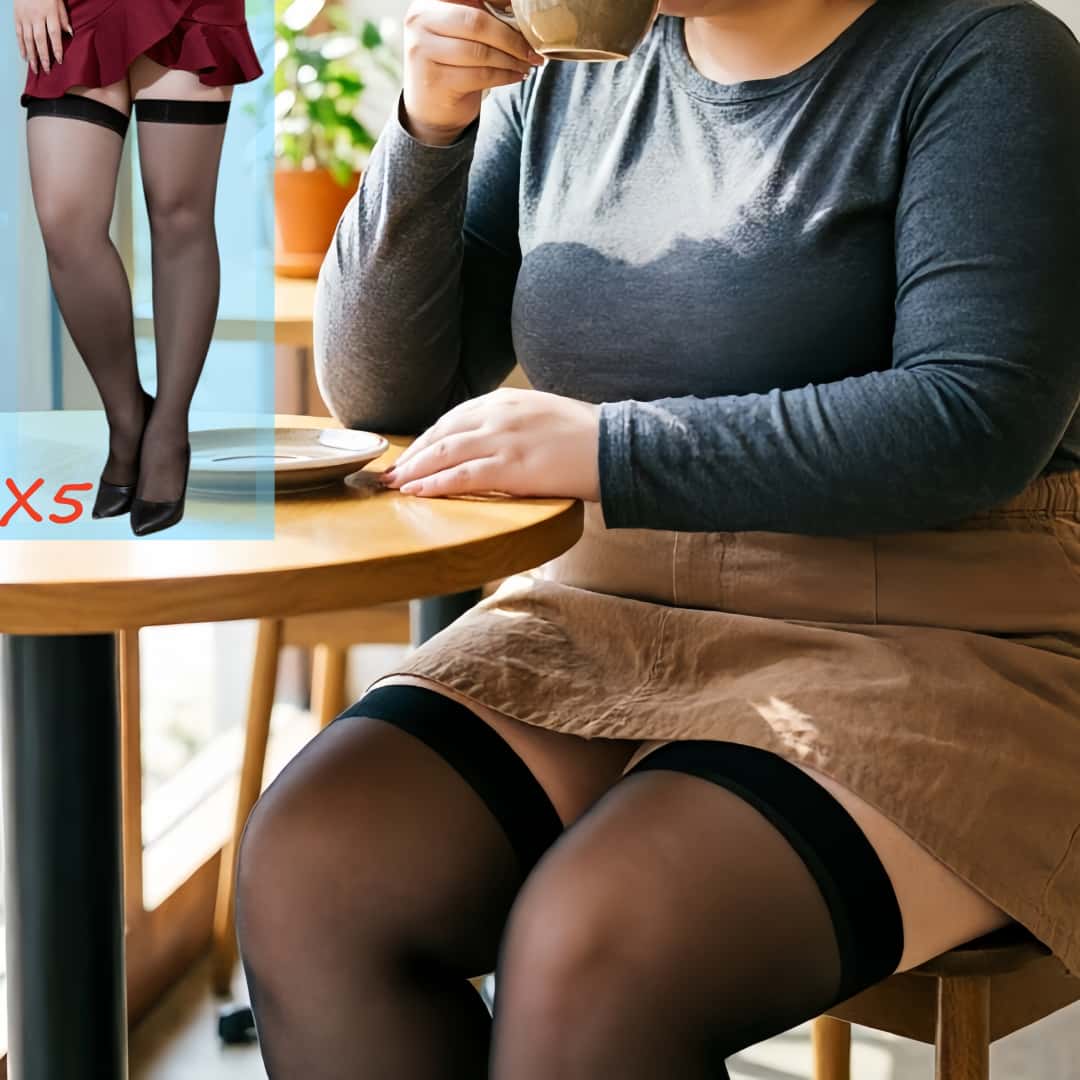 5pairs Plus Size Lace Top Thig - Thigh High Sock Stay Up review and price